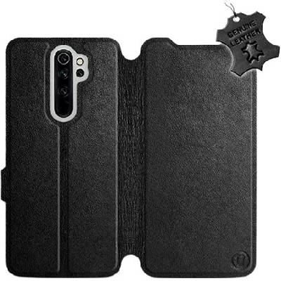Pouzdro Mobiwear Luxusní flip Xiaomi Redmi Note 8 Pro kožené Černé