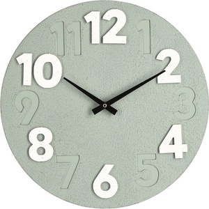 Bizzotto Timing стенен часовник сиво-зелен ø40 (0182405)