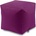 Pufrelax Табуретка Cube XL, водоустойчив, Магента (PUF-G-CXL-PEX-MAG)