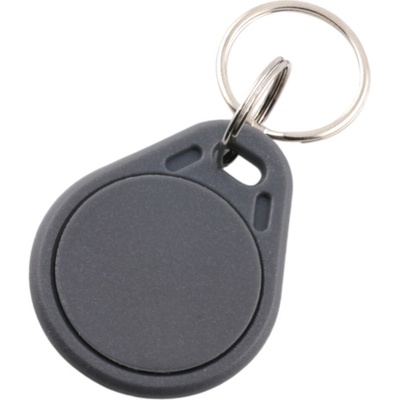 Přívěsek na klíče RFID 13 56 MHz čip Classic 1K voděodolná Šedá