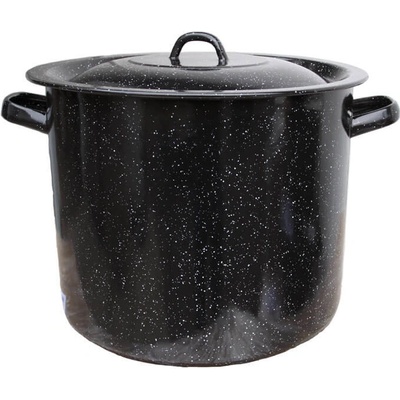 Home Cook smaltovaný hrniec čierný 20 l
