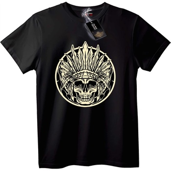 NOONEBRAND Тениска Skull с Корона - M, White