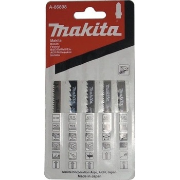 Makita A-86898 Sada pilových plátků (B-13,16,22,23,105) 5 ks