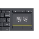 Klávesnice Logitech Wireless Touch Keyboard K400 Plus CZ 920-007152