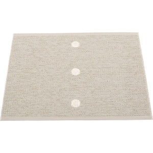 Pappelina Бежов и кремав килим за открито и закрито 70x60 cm Peg Linen Vanilla - Pappelina (PE9F706)