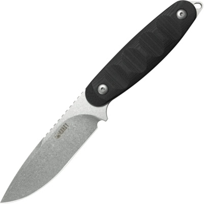 Kubey Civet Beadblast 14C28N ,Black G10,Kydex Sheath