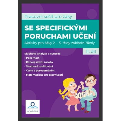 SPU - Sešit pro žáky s SPU 2. díl - Martin Staněk, Martina Kneslová, Katarína Tomanová