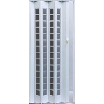 Vivaldi Shrnovací dveře Silver Square 80 cm,Bíla