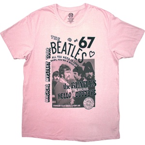 The Beatles 1967 Pink L Риза (BEATTEE623MP03)