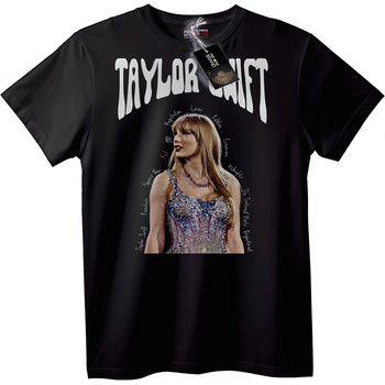NOONEBRAND Тениска Колекция от албуми на Taylor Swift - 7XL, Black