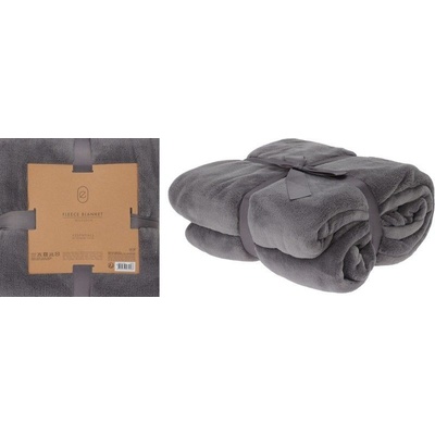 Homestyling Deka fleece Essentials sivá 180x230