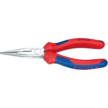 Polguľaté cvikacie kliešte 140 mm pochrómované KNIPEX 07811