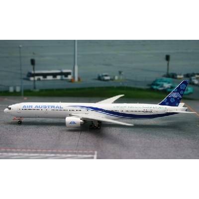 Phoenix B777-39MER Air Austral 2009 Colors. Named Evariste de Parny. With UNESCO World Heritage Titles 1:400