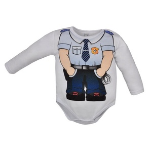 Koala Baby Детско боди Koala Baby - С дълъг ръкав 74см, полицай (5901687669700) - baby