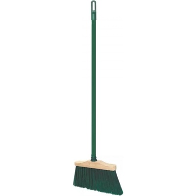 York laura Koště dřevo 32 cm PET třepená štětina násada 120 cm