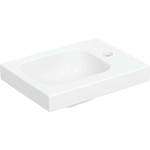Geberit iCon - Умивалник 38x28 см, без преливник, отвор за смесител отдясно, матово бяло 501.830. JT. 1 (501.830.JT.1)
