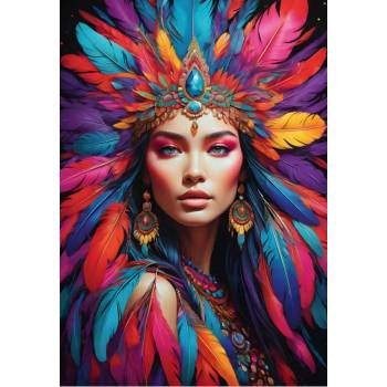 Bluebird Puzzle - Puzzle Indian Beauty - 1 000 piese