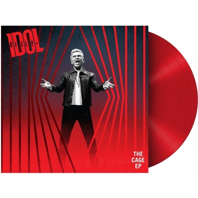Billy Idol - The Cage EP Indie Red - Billy Idol LP