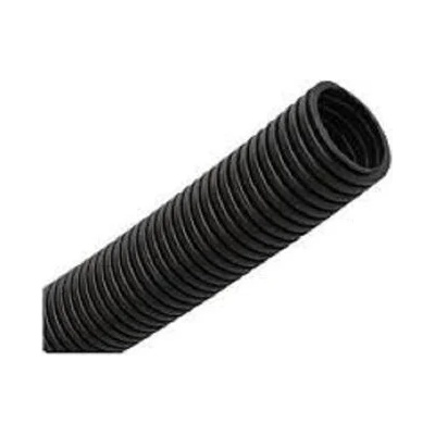 Courbi Гофрирана тръба Ф32 320n 2221 черна, с корда, 50 метра (cr31-21063-032)