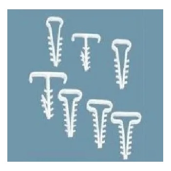 Image 1 of ДЮБЕЛ-Т ОБРАЗЕН 2х3х2.5мм ЗА ПЛОСЪК КАБЕЛ 100бр (pn 01010019)