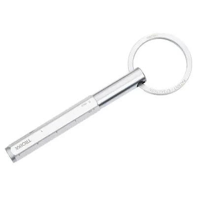 TROIKA Ключодържател Troika - ENDLESS TO GO, сребрист (KYP20/SI)