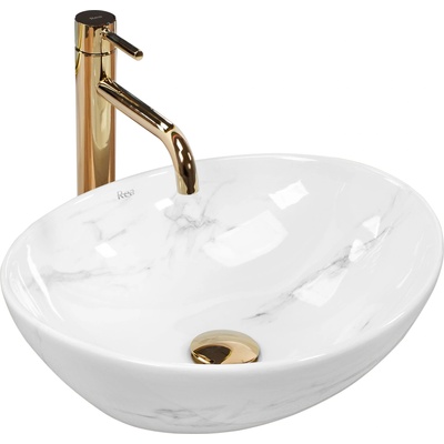 Rea Умивалник за плот Rea Sofia Nature Marble (REA-U6605)