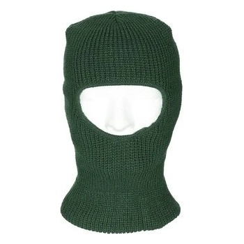 Kukla MFH pletená Balaclava 1 otvor oliva