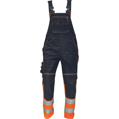 Cerva Knoxfield HV DW275 lacl kalhoty antracit/oranžová