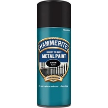 Hammerite spray satin černá 400 ml