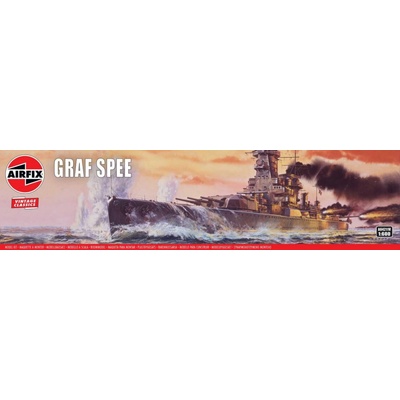 Airfix Classic Kit VINTAGE loď A04211V Admiral Graf Spee 1:600