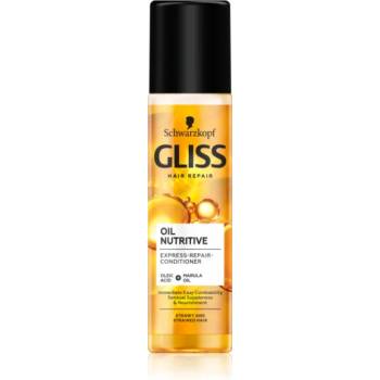 Schwarzkopf Gliss Oil Nutritive Express-Repair-Conditioner Балсами за коса 200ml