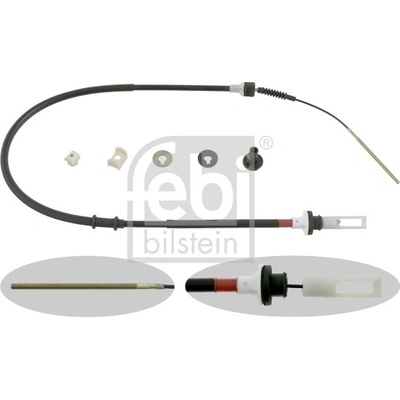 FEBI BILSTEIN Tažné lanko, ovládání spojky 12756