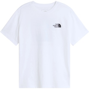 The North Face Детска тениска The North Face Kid's Teen Evolution Box NSE S/S Tee T-shirt - TNF White - размер XS (704-6514-0411)