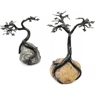 Hefaistos Socha na kameni Bonsai velká kovové