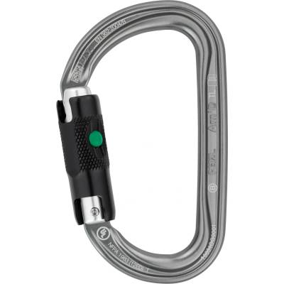 Petzl Заключващ се карабинер Petzl Am'D Ball-Lock Locking carabiner - Grey (322-0126-0111)