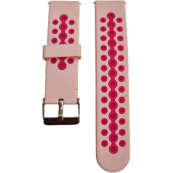 Nubki Каишка за детски смарт часовник NUBKI, Flexa Pink (1-PINK)