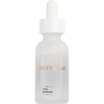Revolution Beauty Ексфолиращ серум за лице Glycolic 10%, 30 ml