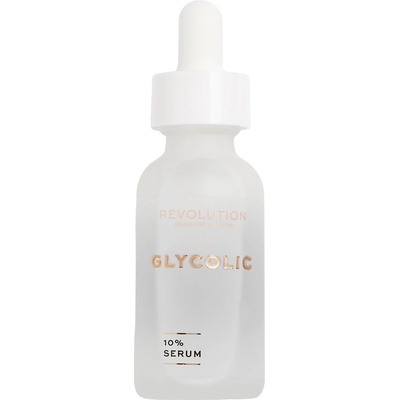 Revolution Beauty Ексфолиращ серум за лице Glycolic 10%, 30 ml