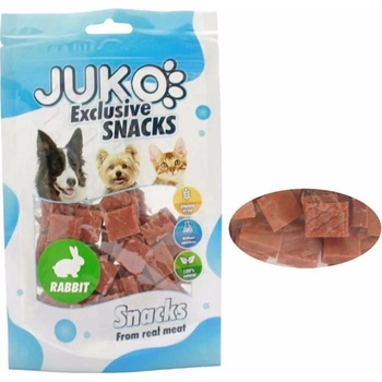 JUKO Snacks Rabbit big bites 3 x 2 cm 70 g
