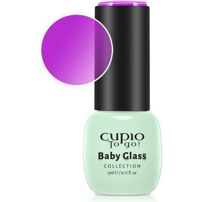 Cupio Gel lak fialový Baby Glass Collection Iris 5 ml