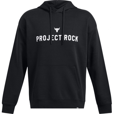 Under Armour Суичър Under Armour Men's Performance Hoodie - BLACK WHITE