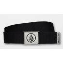 Volcom pásek Circle Web černá