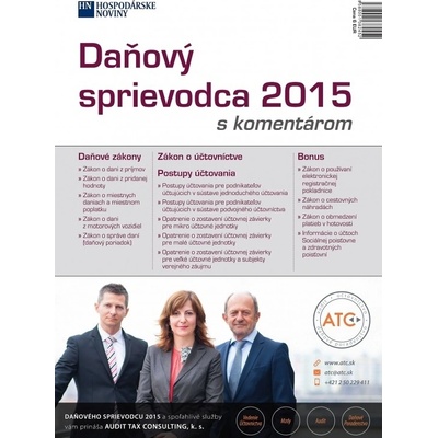 Daňový sprievodca 2015 s komentárom - Kolektív autorov