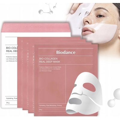 BIODANCE - BIO COLLAGEN REAL DEEP MASK - Inovativní kolagenová pleťová maska 34 g – Zbozi.Blesk.cz