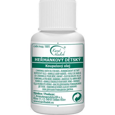 Karel Hadek heřmánkový dětský koupelový olej 200 ml