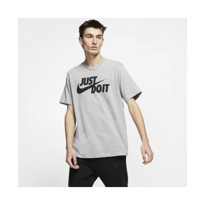 Nike pánské tričko Just do it šedé