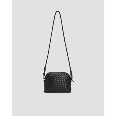 Pletená černá dámská kabelka Dragon Diffusion Chunky Fellini Pochette