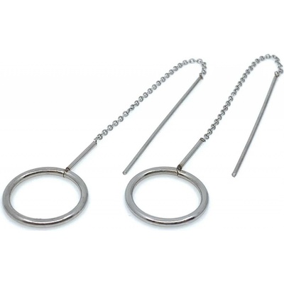 Jan Kos jewellery náušnice z oceli 12115218
