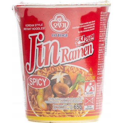 Ottogi polievka Jin Ramen Hot cup 65 g