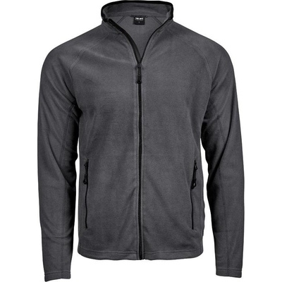 Tee Jays 9160 pánska fleecová bunda dark sivá